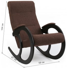 Кресло-качалка Ева №3 К671-МТ002