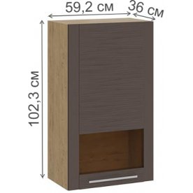 Шкаф настенный Николь ТД-296.03.35