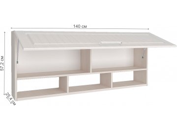 Шкаф навесной Аллегро Прованс №9