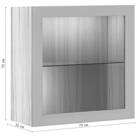 Шкаф навесной Нобиле ПНК ШКр