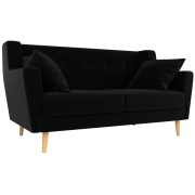 велюр черный