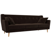 микровельвет коричневый