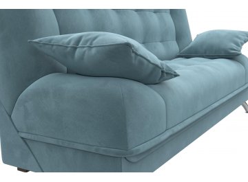 Диван-кровать Анна велюр бирюзовый