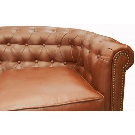 Диван кожаный Karo brown 3S
