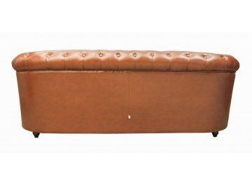 Диван кожаный Karo brown 3S