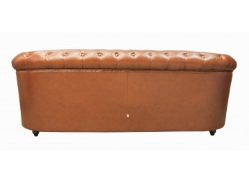 Диван кожаный Karo brown 3S