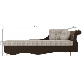 Диван-кушетка Лорд правый