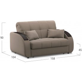 Диван Moon Family 109 158 см с независимым пружинным блоком