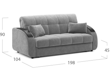 Диван Moon Family 109 / Н30С Lux v1+(2)65 н 004787