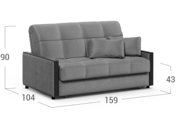 Диван Moon Family 125 / Н30 Lux v1+(2)65 н 004829