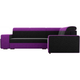 Диван угловой Мустанг с двумя пуфами