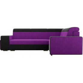 Диван угловой Мустанг с двумя пуфами