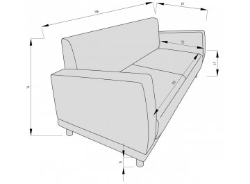 Диван Турин экстра