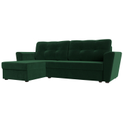 велюр зеленый