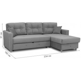 Диван угловой Айрин арт. ТД 323