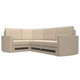 Диван угловой Белла левый экокожа