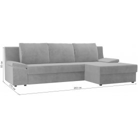 Диван угловой Челси правый