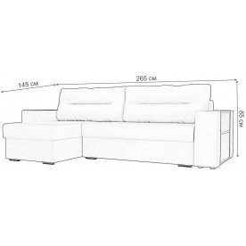 Диван угловой Эридан левый