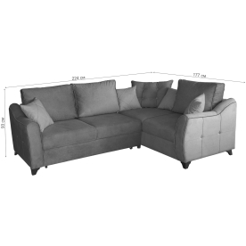 Диван угловой Френсис арт. ТД 264