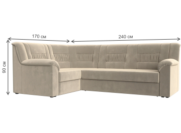 Диван угловой Карелия