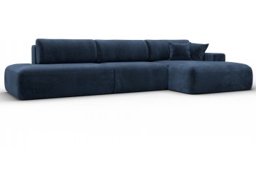 Диван угловой Лига-036 НПБ Модерн Лонг tower 13 синий