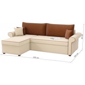 Диван угловой Милфорд