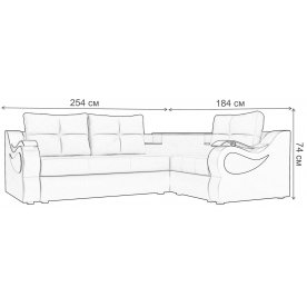 Диван угловой Митчелл правый