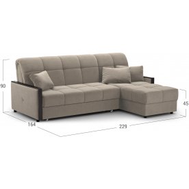 Диван угловой Moon Family 125 с ППУ