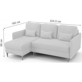 Диван угловой N3.2 Санваль левый