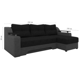 Диван угловой Сенатор НПБ