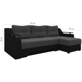 Диван угловой Сенатор НПБ