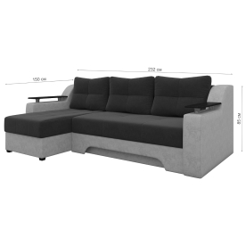 Диван угловой Сенатор НПБ