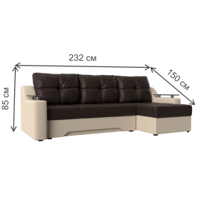 Диван угловой Сенатор