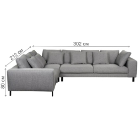 Диван угловой Telas Blink Night MDI.SF.TEL.1057