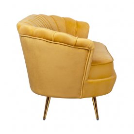 Дизайнерский диван Pearl Triple Yellow