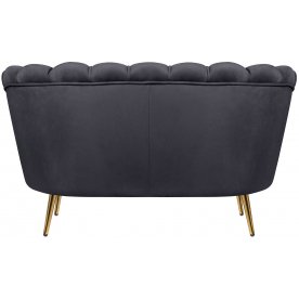 Дизайнерский двухместный диван Pearl Double Black