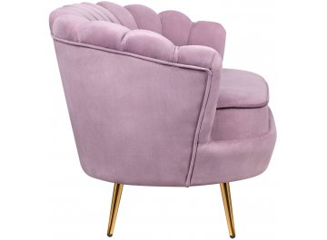 Дизайнерский двухместный диван Pearl Double Pink