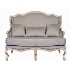 Двухместный дизайнерский диван Brody Double grey
