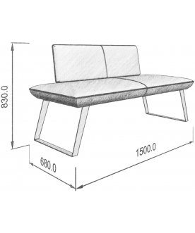Диван Cosmo 140