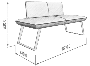 Диван Cosmo 140