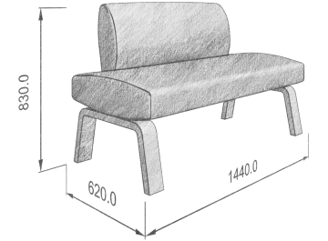 Диван Pride 140