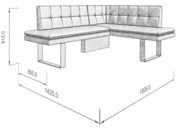 Диван Magic 178-140 R правый