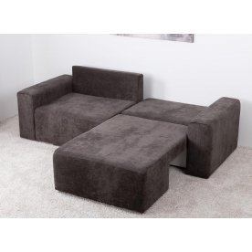 Угловой диван Оксфорд 200х160 с оттоманкой