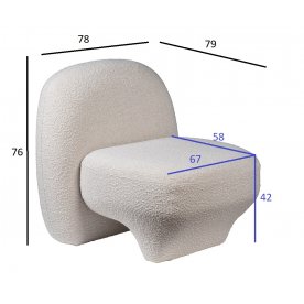 Кресло Albano ZW-23126