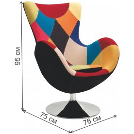 Кресло Butterfly Patchwork