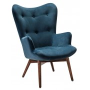 синий / темный орех