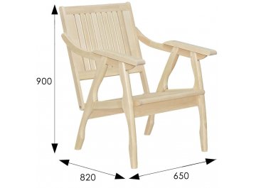 Кресло Массив