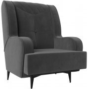 велюр серый