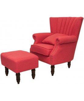 Кресло с пуфом Lab