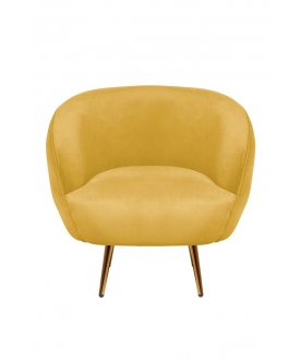 Мягкое кресло Benee Yellow
